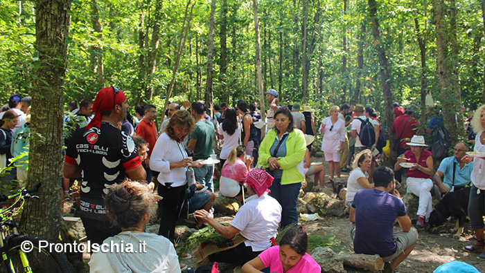 Un Ferragosto diverso a passeggio tra il bosco di acacie dei Frassitelli e quello di castagni della Falanga, tra fosse della neve e altri splendidi esempi di architettura rupestre.