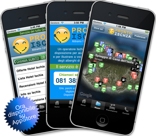iPhone App Pronto Ischia